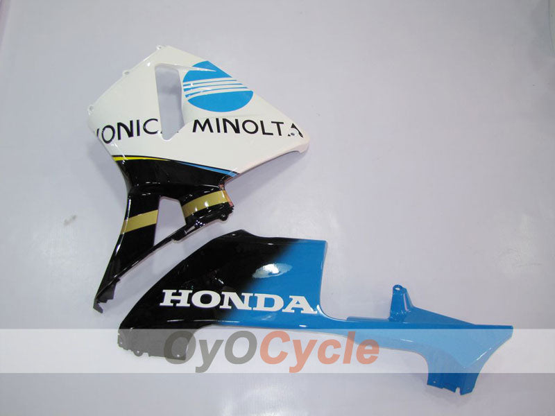 Injection Fairing kit for 05-06 CBR600RR - Blue, White - Konica Minolta #OYO87900256 Secondary image