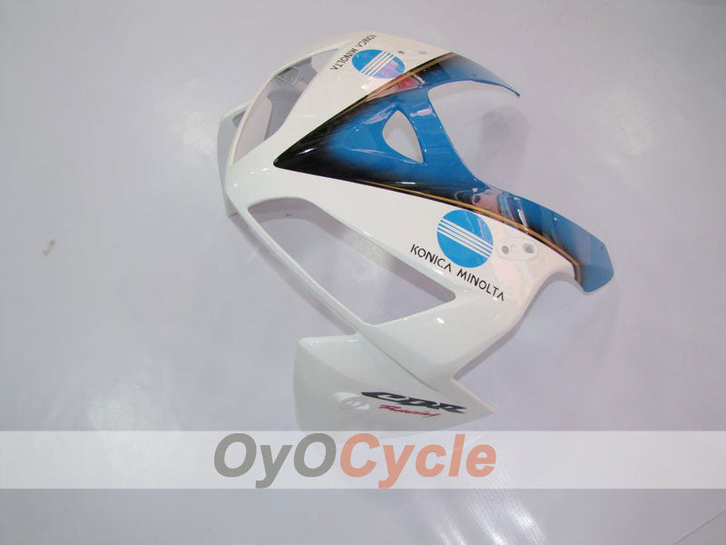 Injection Fairing kit for 05-06 CBR600RR - Blue, White - Konica Minolta #OYO87900256