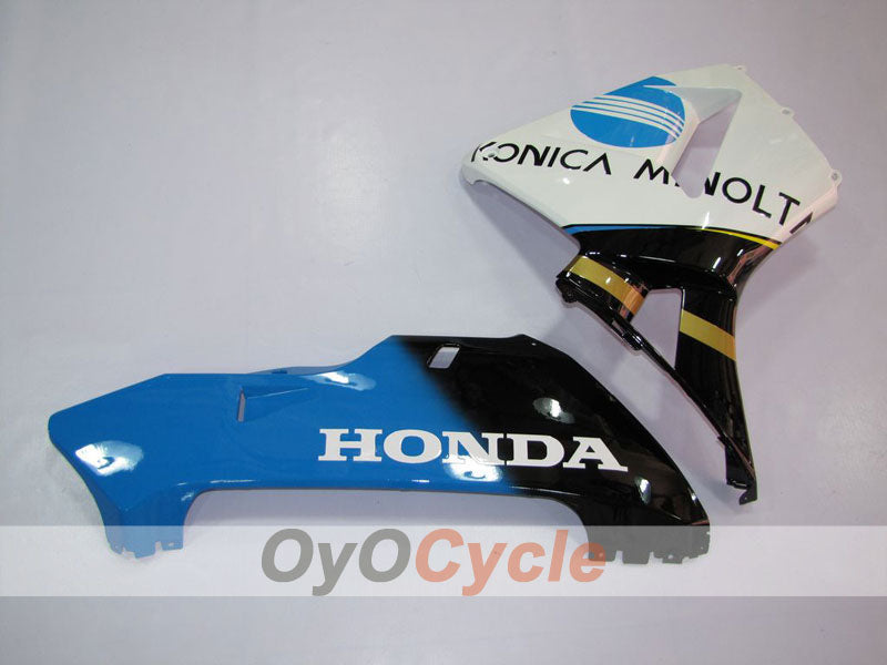 Injection Fairing kit for 05-06 CBR600RR - Blue, White - Konica Minolta #OYO87900256
