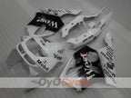 Injection Fairing kit for 94-97 NINJA ZX-6R - White, Black - West #OYO87902996
