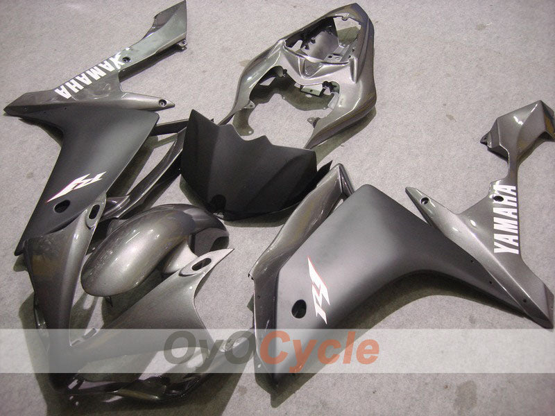 Injection Fairing kit for 07-08 YZF-R1 - Black, Silver, Matte - Factory Style #OYO87900874