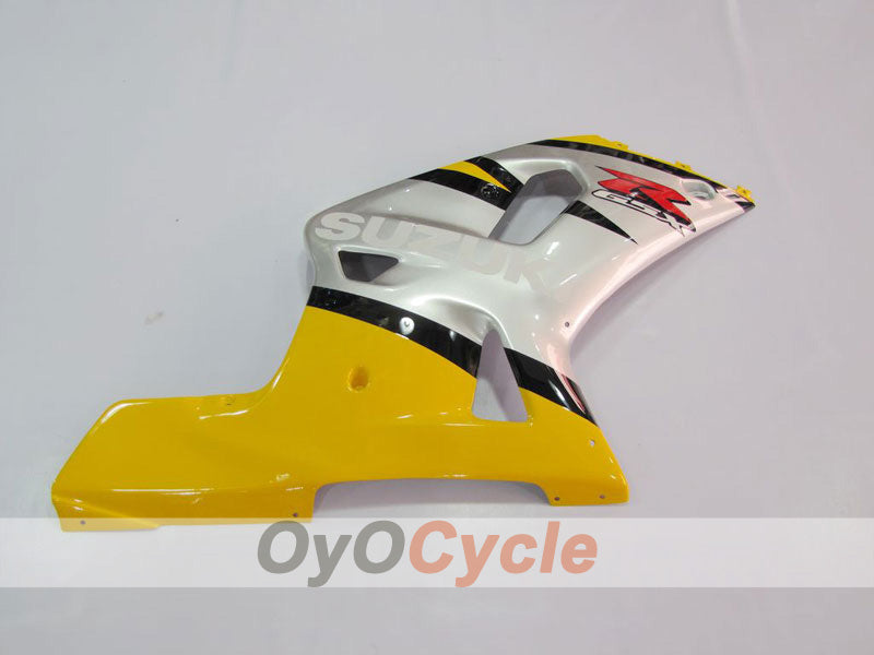 Injection Fairing kit for 00-03 GSX R750 - Yellow, Silver - Factory Style #OYO87901065