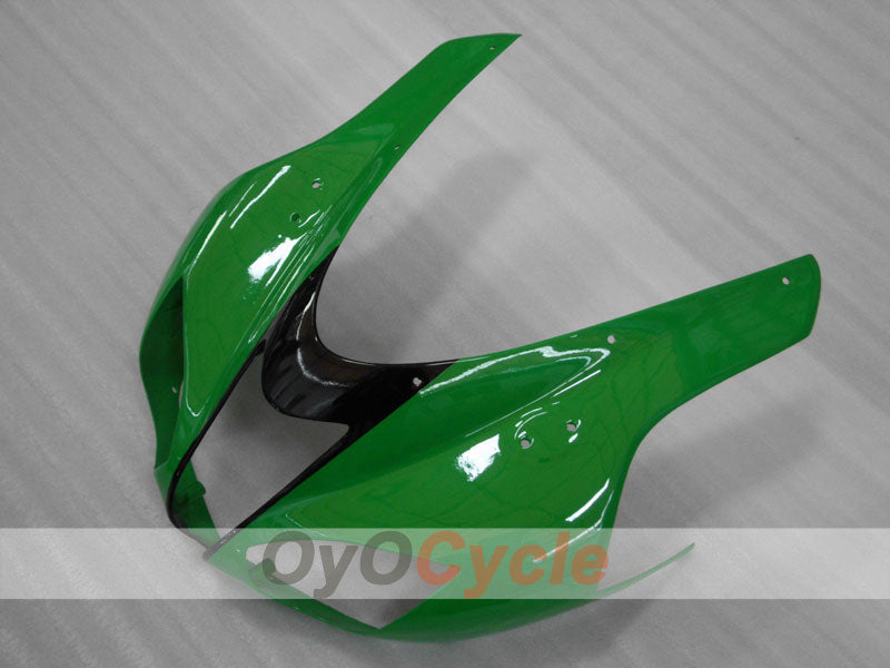 Injection Fairing kit for 07-08 NINJA ZX-6R - Green, Black - Flame #OYO87901931