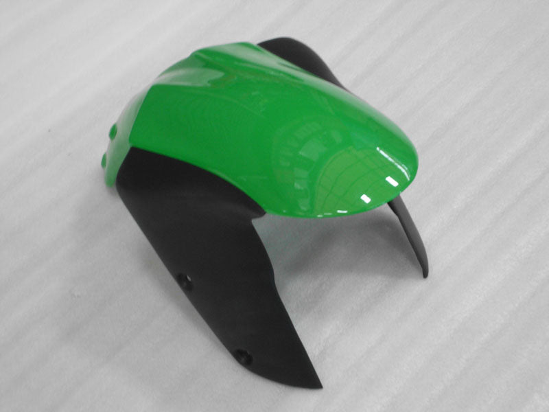 Injection Fairing kit for 07-08 NINJA ZX-6R - Green, Black - Flame #OYO87901931