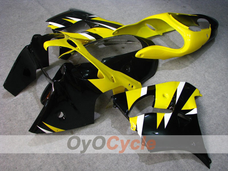 Fairing kit for 00-01 NINJA ZX-9R - Yellow, Black - Factory Style #OYO87903042 Main image
