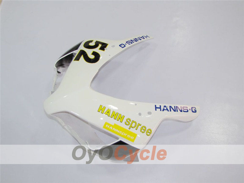Injection Fairing kit for 06-07 CBR1000RR - White, Black - HANN Spree #OYO87900606