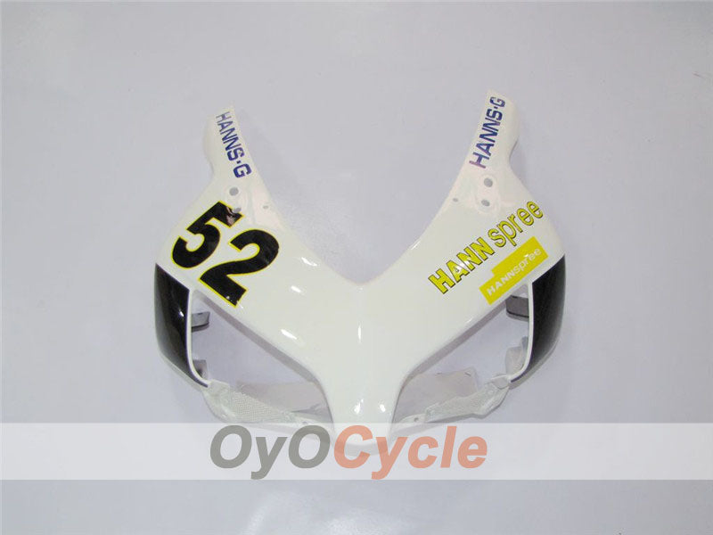Injection Fairing kit for 06-07 CBR1000RR - White, Black - HANN Spree #OYO87900606