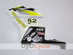Injection Fairing kit for 06-07 CBR1000RR - White, Black - HANN Spree #OYO87900606