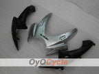 Injection Fairing kit for 06-07 GSX R750 - White, Silver - Factory Style #OYO87901312
