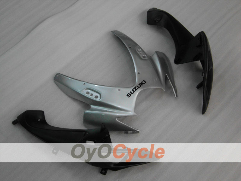 Injection Fairing kit for 06-07 GSX R750 - White, Silver - Factory Style #OYO87901312