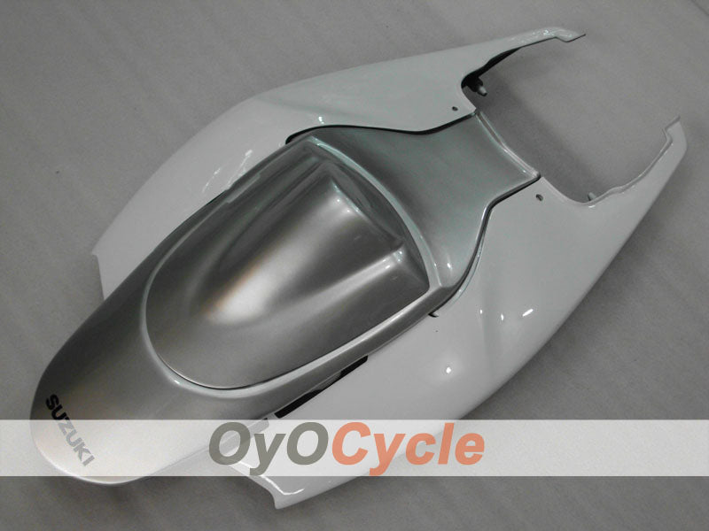 Injection Fairing kit for 06-07 GSX R750 - White, Silver - Factory Style #OYO87901312