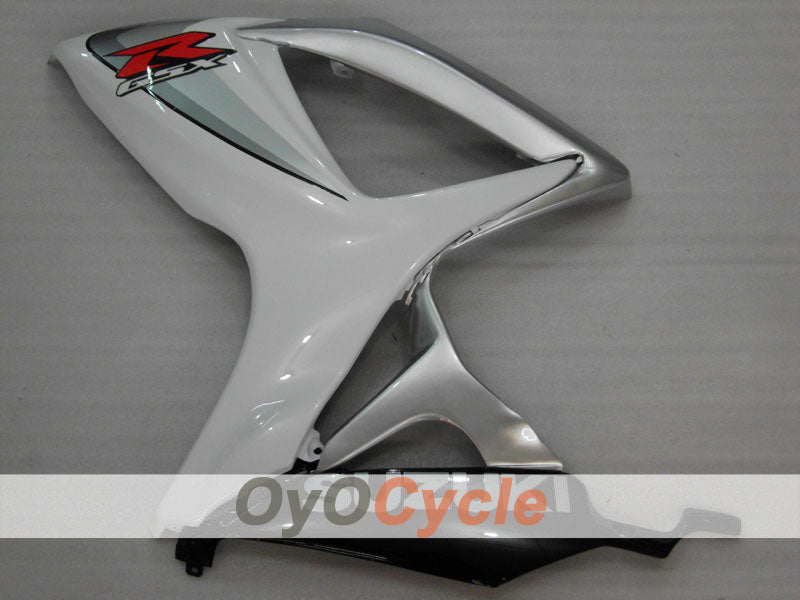 Injection Fairing kit for 06-07 GSX R750 - White, Silver - Factory Style #OYO87901312