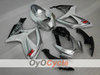 Injection Fairing kit for 06-07 GSX R750 - White, Silver - Factory Style #OYO87901312