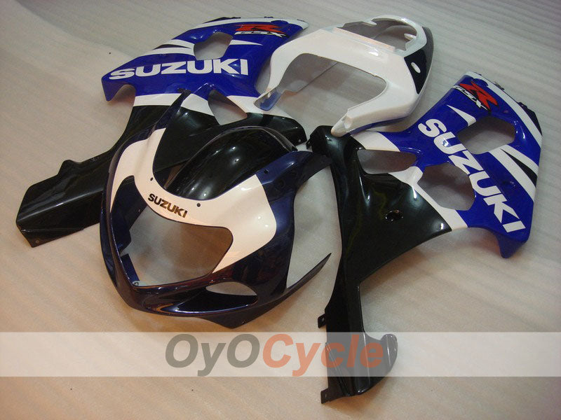 Injection Fairing kit for 01-03 GSX R600 - Blue, Black - Factory Style #OYO87901123 Main image