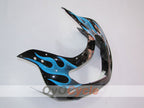 Injection Fairing kit for 00-03 GSX R750 - Blue, Black - Flame #OYO87901046
