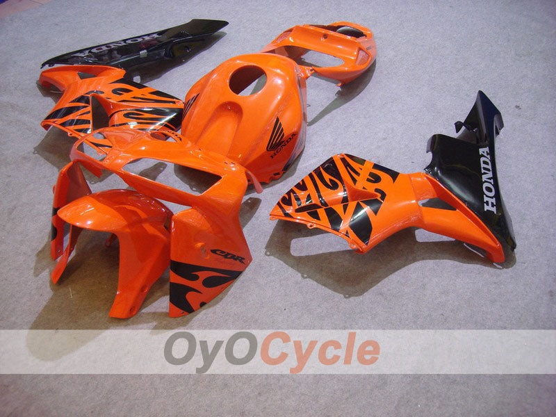 Injection Fairing kit for 05-06 CBR600RR - Orange, Black - Factory Style #OYO87900301 Main image