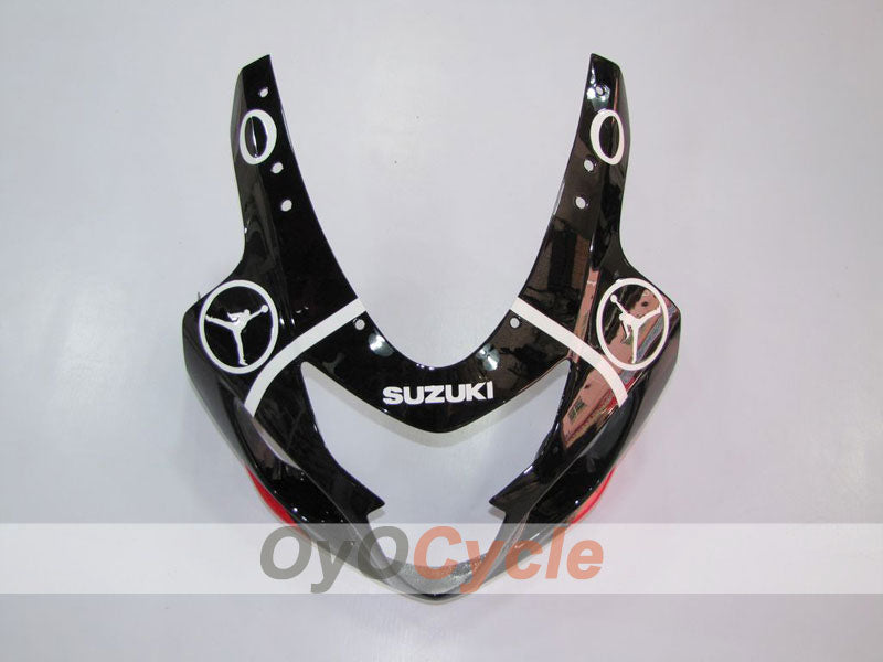 Injection Fairing kit for 04-05 GSXR600 - Red, Black - Jordan, MICHELIN #OYO87901190