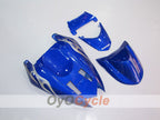 Injection Fairing kit for 04-05 NINJA ZX-10R - Blue, White - Flame #OYO87901535