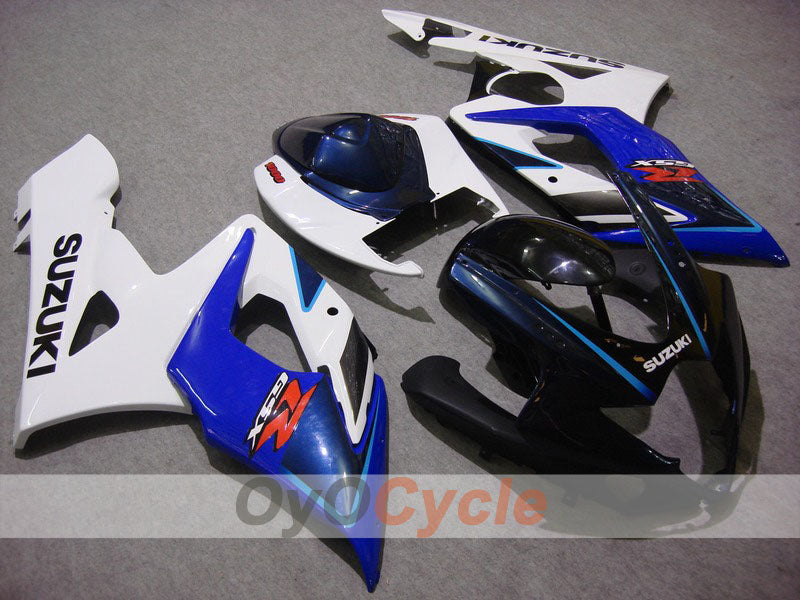 Injection Fairing kit for 05-06 GSX R1000 - Blue, White - Factory Style #OYO87902023