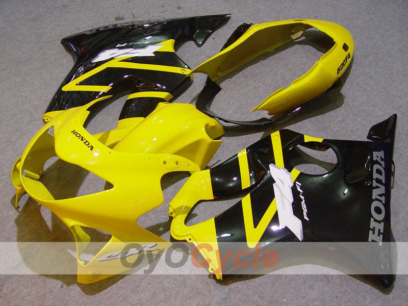 Injection Fairing kit for 99-00 CBR600F4 - Yellow, Black - Factory Style #OYO87900127 Main image