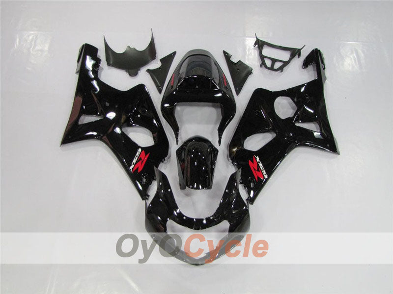 Injection Fairing kit for 00-02 GSX R1000 - Black - Factory Style #OYO87901747 Main image