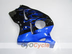 Injection Fairing kit for 99-07 GSXR1300 Hayabusa - Blue, Black - Flame #OYO87902879