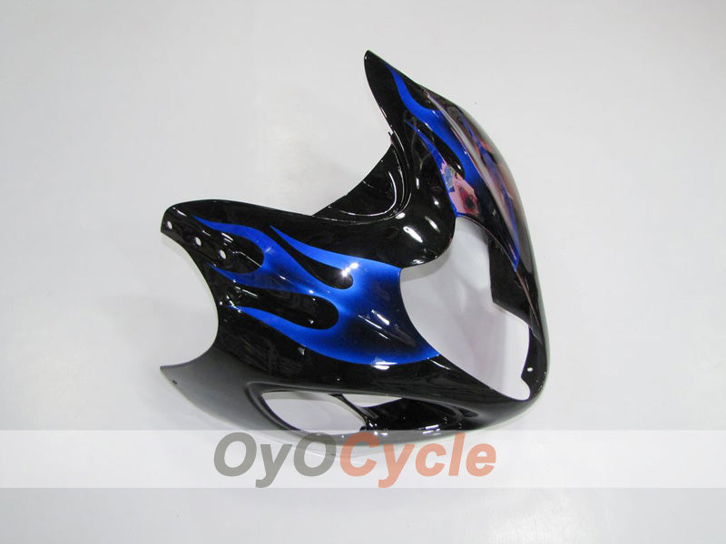 Injection Fairing kit for 99-07 GSXR1300 Hayabusa - Blue, Black - Flame #OYO87902879