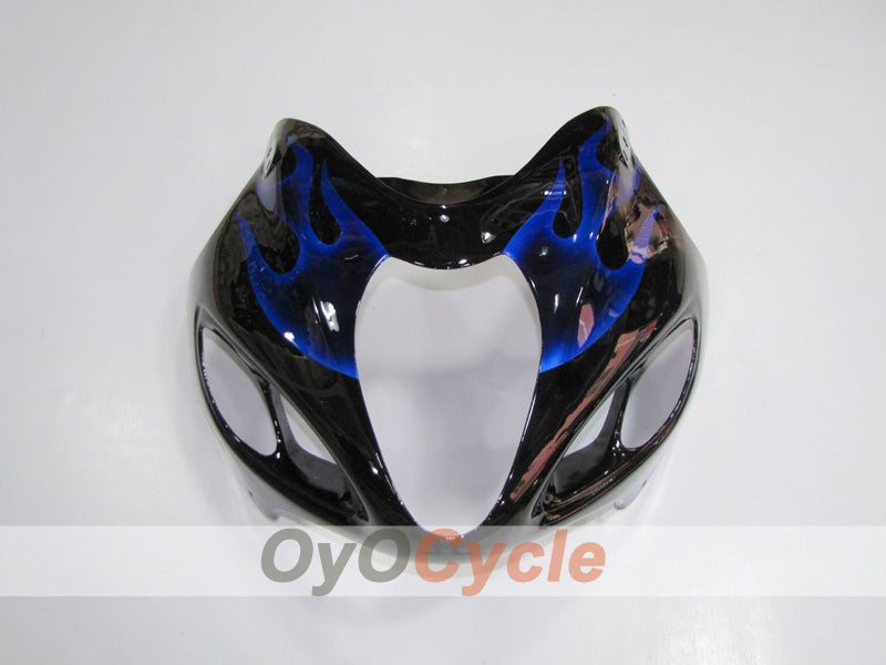 Injection Fairing kit for 99-07 GSXR1300 Hayabusa - Blue, Black - Flame #OYO87902879