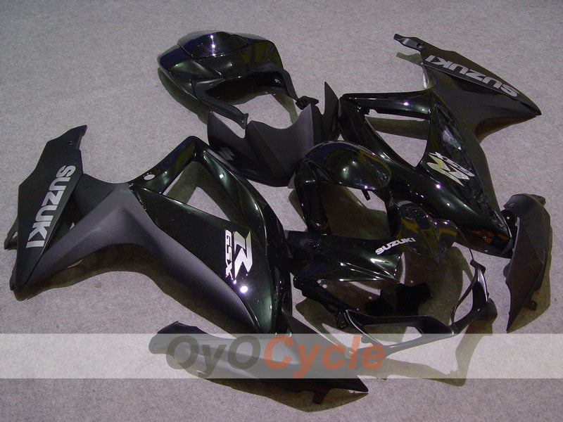 Injection Fairing kit for 08-10 GSX R600 - Black, Matte - Factory Style #OYO87901658 Main image