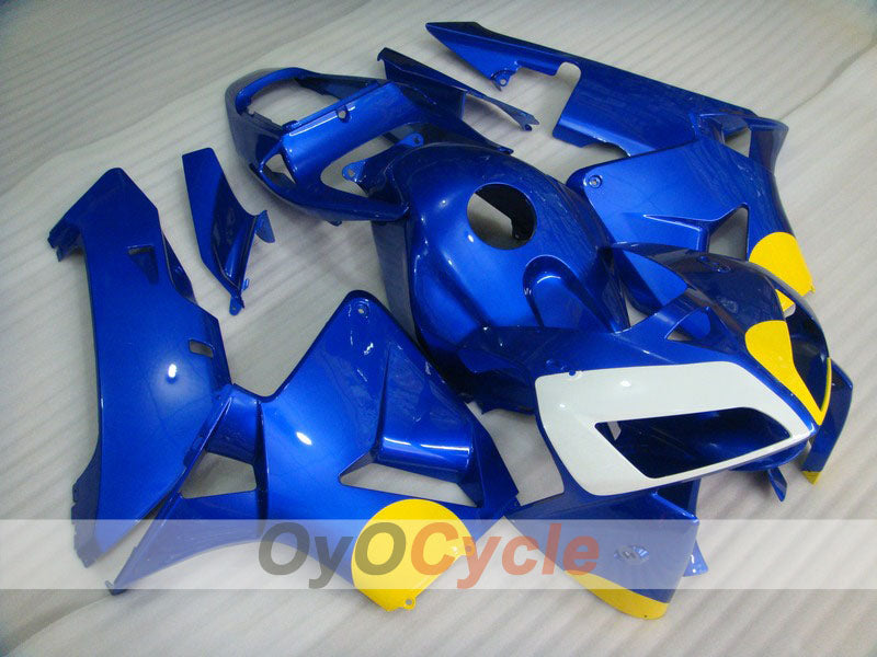 Injection Fairing kit for 05-06 CBR600RR - Yellow, Blue - Factory Style #OYO87900290 Main image