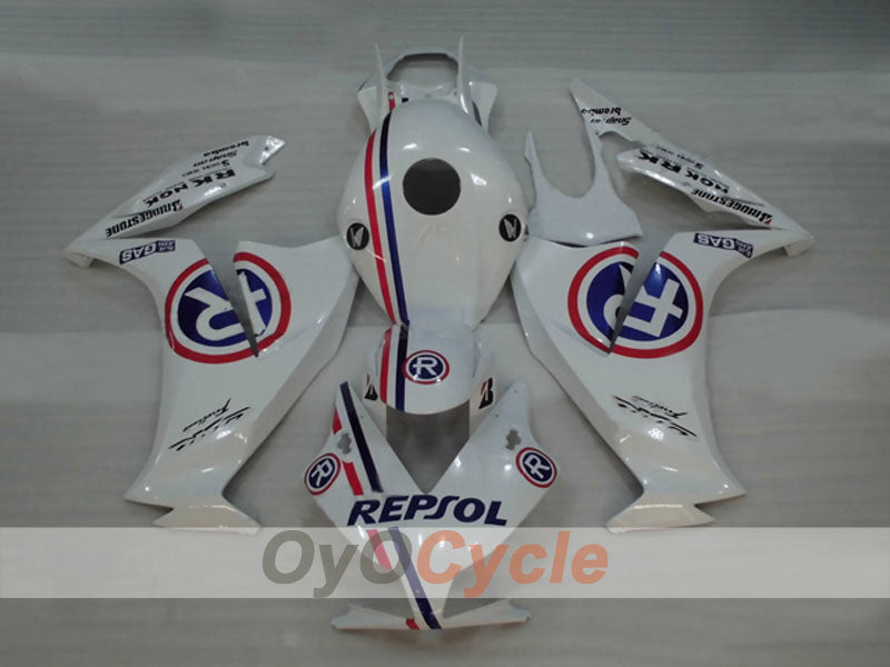 Injection Fairing kit for 12-16 CBR1000RR - White - Repsol #OYO87903317 Main image