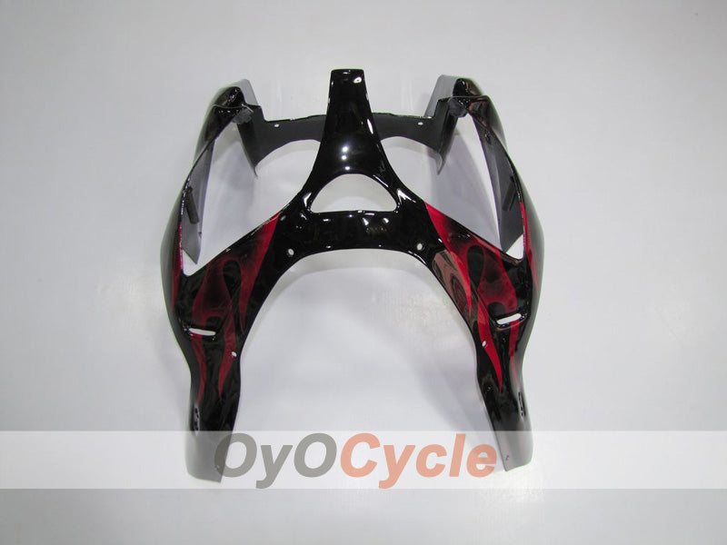Fairing kit for 00-01 NINJA ZX-9R - Red, Black - Flame #OYO87903025