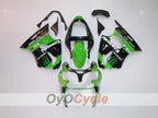 Injection Fairing kit for 00-02 NINJA ZX-6R - Green, Black - Monster #OYO87901717