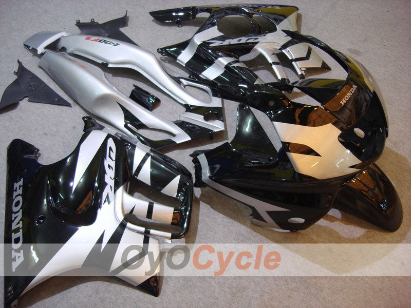 Injection Fairing kit for 97-98 CBR600F3 - Black, Silver - Factory Style #OYO87900082