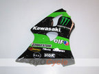 Injection Fairing kit for 00-02 NINJA ZX-6R - Green, Black - Monster #OYO87901717