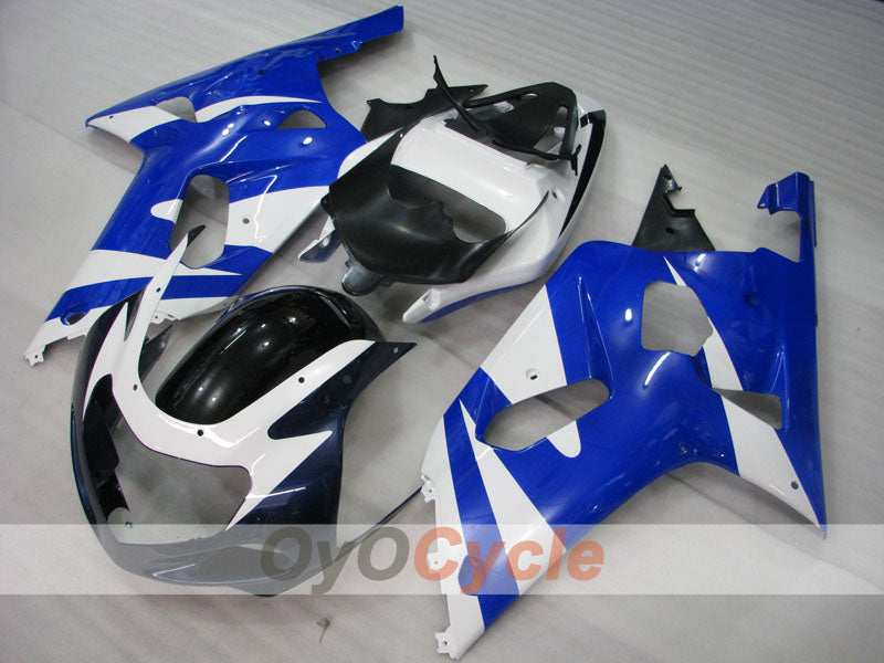 Injection Fairing kit for 01-03 GSX R600 - Blue, White, Black - Factory Style #OYO87905096 Secondary image