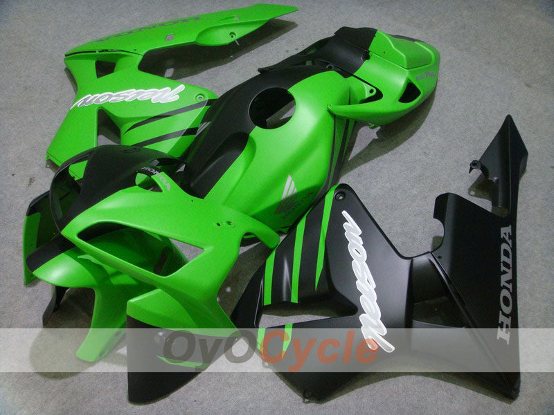 Injection Fairing kit for 05-06 CBR600RR - Green, Black - Factory Style #OYO87900307 Main image