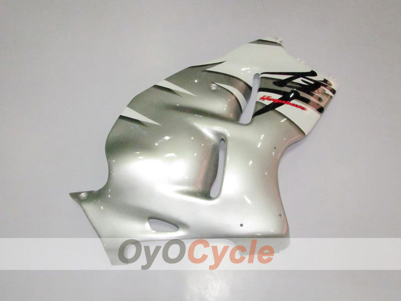 Injection Fairing kit for 99-07 GSXR1300 Hayabusa - White, Silver - Factory Style #OYO87902885