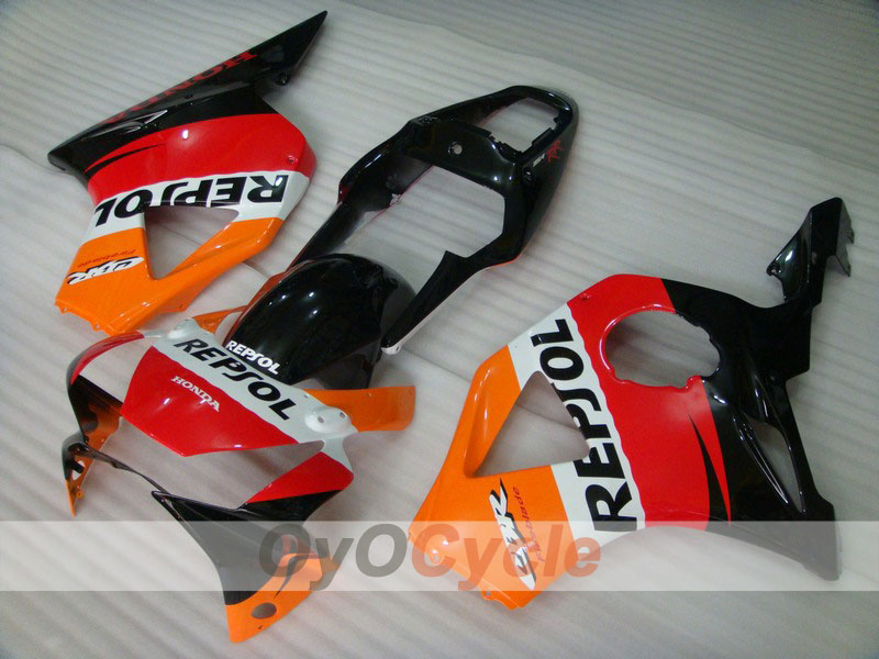 Injection Fairing kit for 02-03 CBR900RR 954 - Red, Black - Repsol #OYO87902754