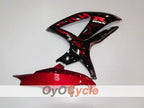 Injection Fairing kit for 08-10 GSX R600 - Red, Black - Flame #OYO87901624