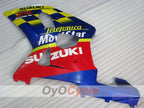 Injection Fairing kit for 00-03 GSX R750 - Yellow, Blue - Movistar #OYO87901064
