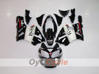 Injection Fairing kit for 02-05 NINJA ZX-12R - White, Black - West #OYO87903116