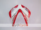 Injection Fairing kit for 03-04 CBR600RR - Red, White - PRAMAC #OYO87902593