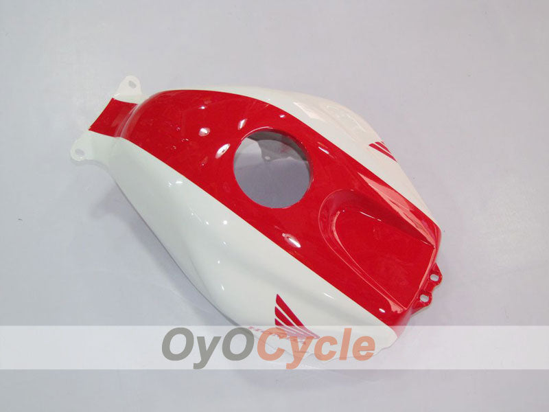 Injection Fairing kit for 03-04 CBR600RR - Red, White - PRAMAC #OYO87902593