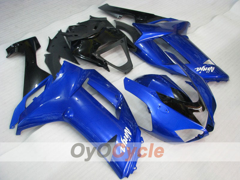 Injection Fairing kit for 07-08 NINJA ZX-6R - Blue, Black - Factory Style #OYO87901927