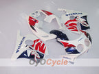 Injection Fairing kit for 90-94 CBR250RR - Red, White - Fireblade #OYO87902913