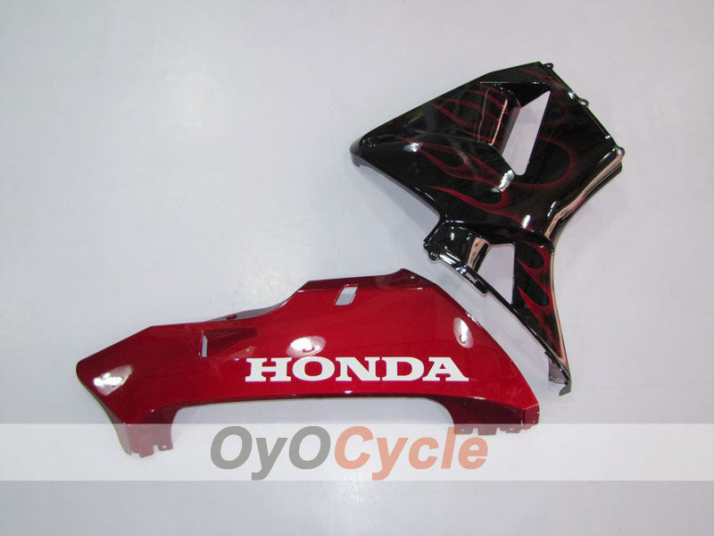Injection Fairing kit for 05-06 CBR600RR - Red, Black - Flame #OYO87900239