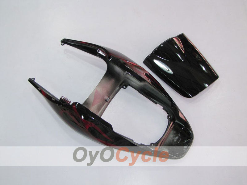Injection Fairing kit for 05-06 CBR600RR - Red, Black - Flame #OYO87900239