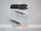 Injection Fairing kit for 06-07 GSX R750 - White, Black - Flame #OYO87901288