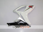 Injection Fairing kit for 06-07 GSX R750 - White, Silver - Factory Style #OYO87901319